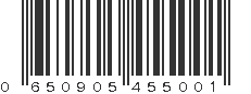 UPC 650905455001