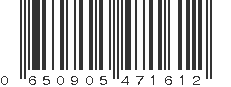 UPC 650905471612