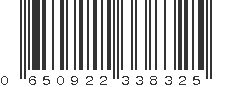 UPC 650922338325