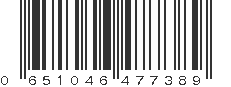 UPC 651046477389