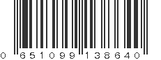 UPC 651099138640