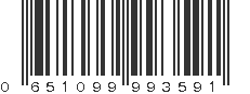 UPC 651099993591