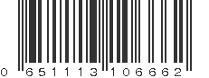 UPC 651113106662