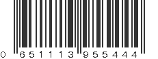 UPC 651113955444