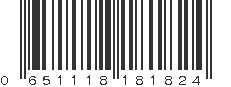 UPC 651118181824