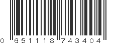 UPC 651118743404