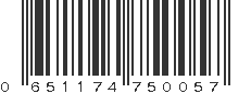 UPC 651174750057