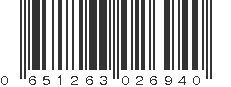 UPC 651263026940