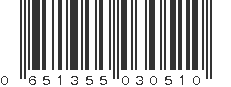 UPC 651355030510