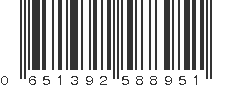 UPC 651392588951