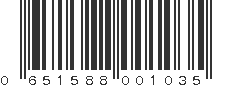 UPC 651588001035