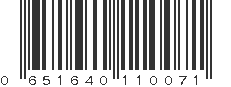 UPC 651640110071