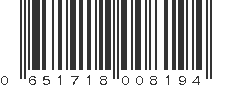 UPC 651718008194