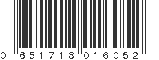 UPC 651718016052