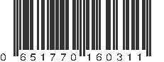 UPC 651770160311