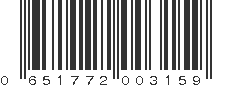 UPC 651772003159