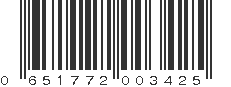 UPC 651772003425