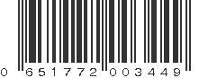 UPC 651772003449