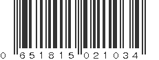 UPC 651815021034