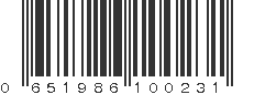 UPC 651986100231