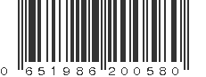 UPC 651986200580