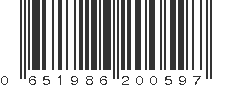 UPC 651986200597