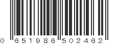 UPC 651986502462