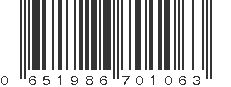 UPC 651986701063