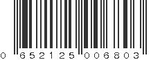 UPC 652125006803