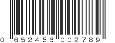 UPC 652456002789