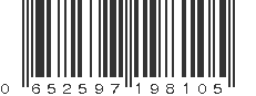 UPC 652597198105