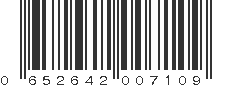 UPC 652642007109