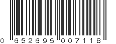 UPC 652695007118