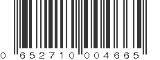 UPC 652710004665