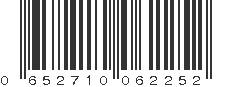 UPC 652710062252