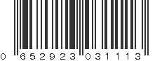 UPC 652923031113