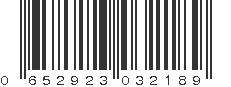 UPC 652923032189