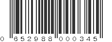 UPC 652988000345