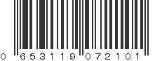 UPC 653119072101