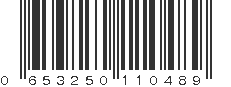 UPC 653250110489