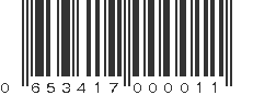 UPC 653417000011