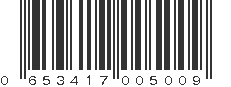 UPC 653417005009