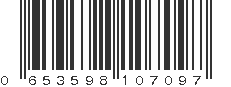 UPC 653598107097