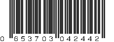 UPC 653703042442