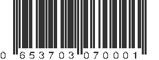 UPC 653703070001