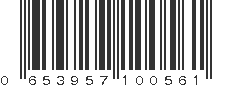 UPC 653957100561