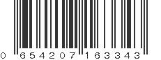 UPC 654207163343