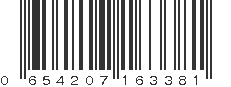 UPC 654207163381