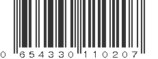 UPC 654330110207