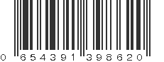 UPC 654391398620